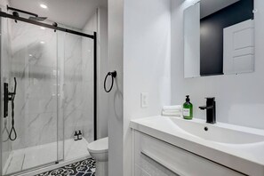 Hair dryer, towels
