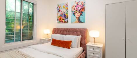 3 soveværelser, skrivebord, strygejern/strygebræt, gratis Wi-Fi