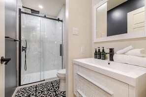Hair dryer, towels
