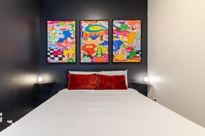 4 habitaciones, escritorio, tabla de planchar con plancha y wifi gratis 