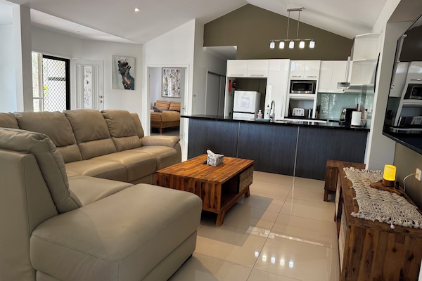 Open, bright and airy living spaces