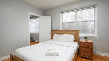 2 dormitorios, escritorio, tabla de planchar con plancha y wifi gratis