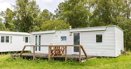 Mobile Home for 3 People at Lake Isachris – Hiking and Relaxation in the Médoc
