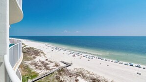 Beach - Turquoise Place D1008 | Gorgeous Updates! Oversized, hot tub/grill on deck, huge slide for kids! (Orange Beach)