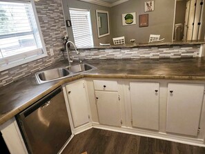 Fridge, microwave, oven, stovetop - Country living at it's best, in this charming  3 bedroom home (Citronelle)