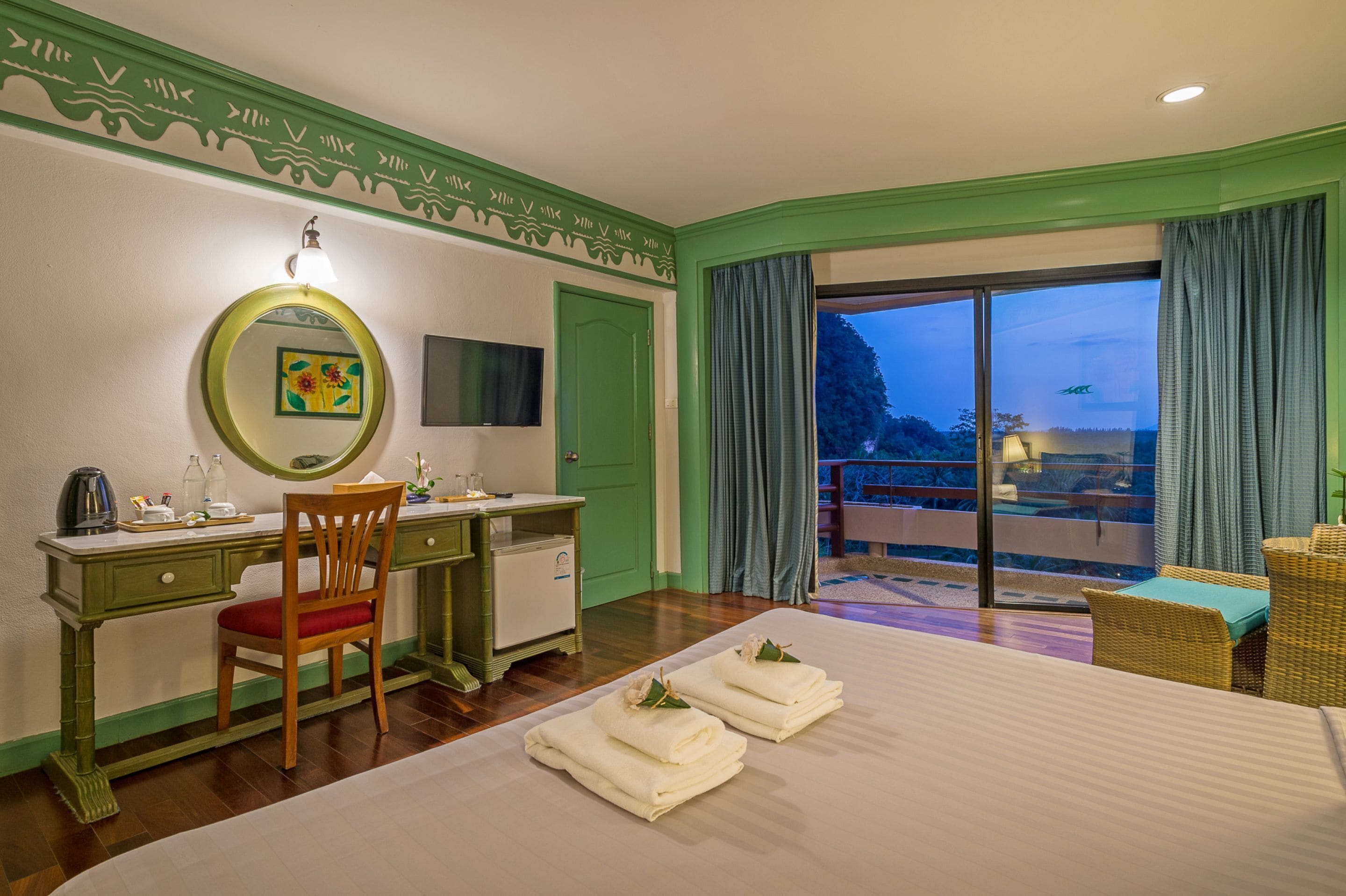 Chambre Double Deluxe | Vue sur le jardin