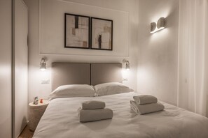 2 dormitorios, tabla de planchar con plancha, wifi y ropa de cama