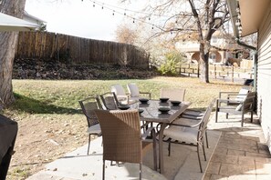 Outdoor dining - Spacious 4BR Home+Patio Retreat (Centennial)