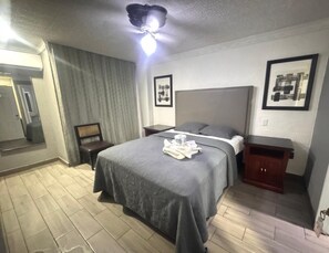 Coffres-forts dans les chambres, bureau, rideaux occultants