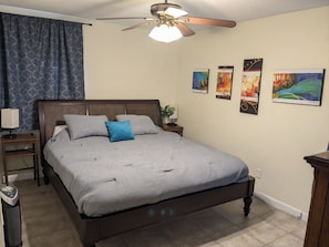 4 habitaciones, escritorio, wifi gratis y ropa de cama 