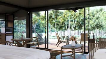 1 bedroom, laptop workspace, iron/ironing board, free WiFi