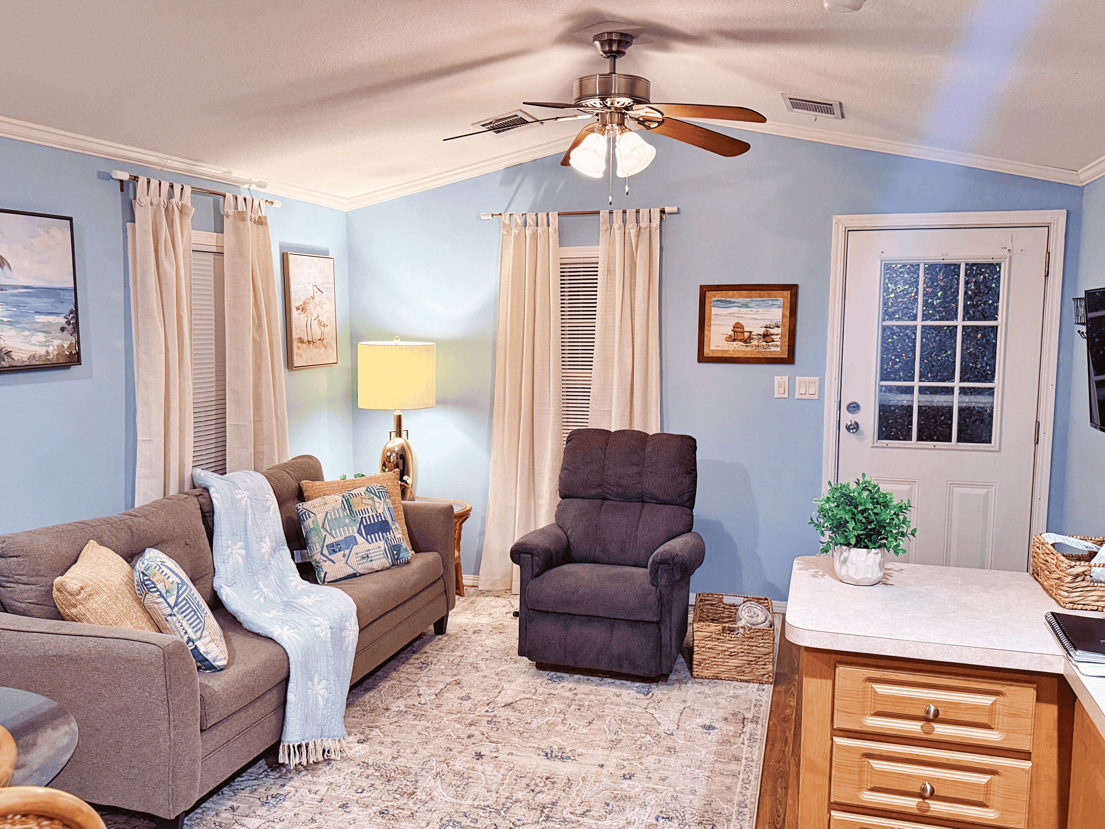 Área de sala de estar