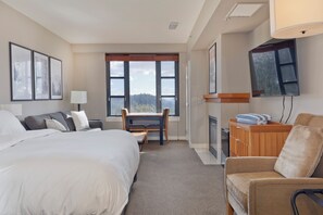 1 dormitorio, caja fuerte, wifi gratis y ropa de cama