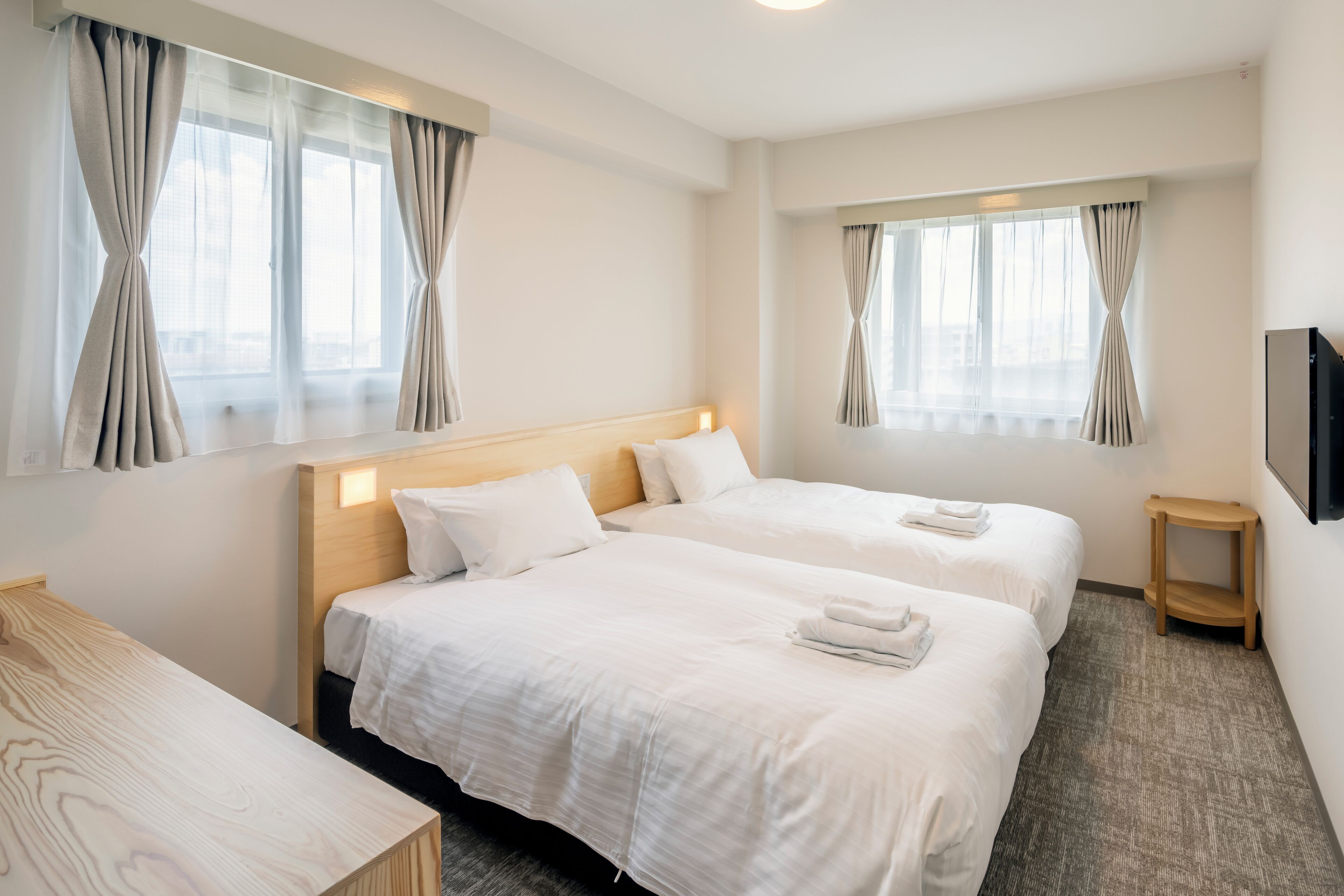 Camera Standard con 2 letti singoli, non fumatori | Copriletto in piuma, una cassaforte in camera, tende oscuranti