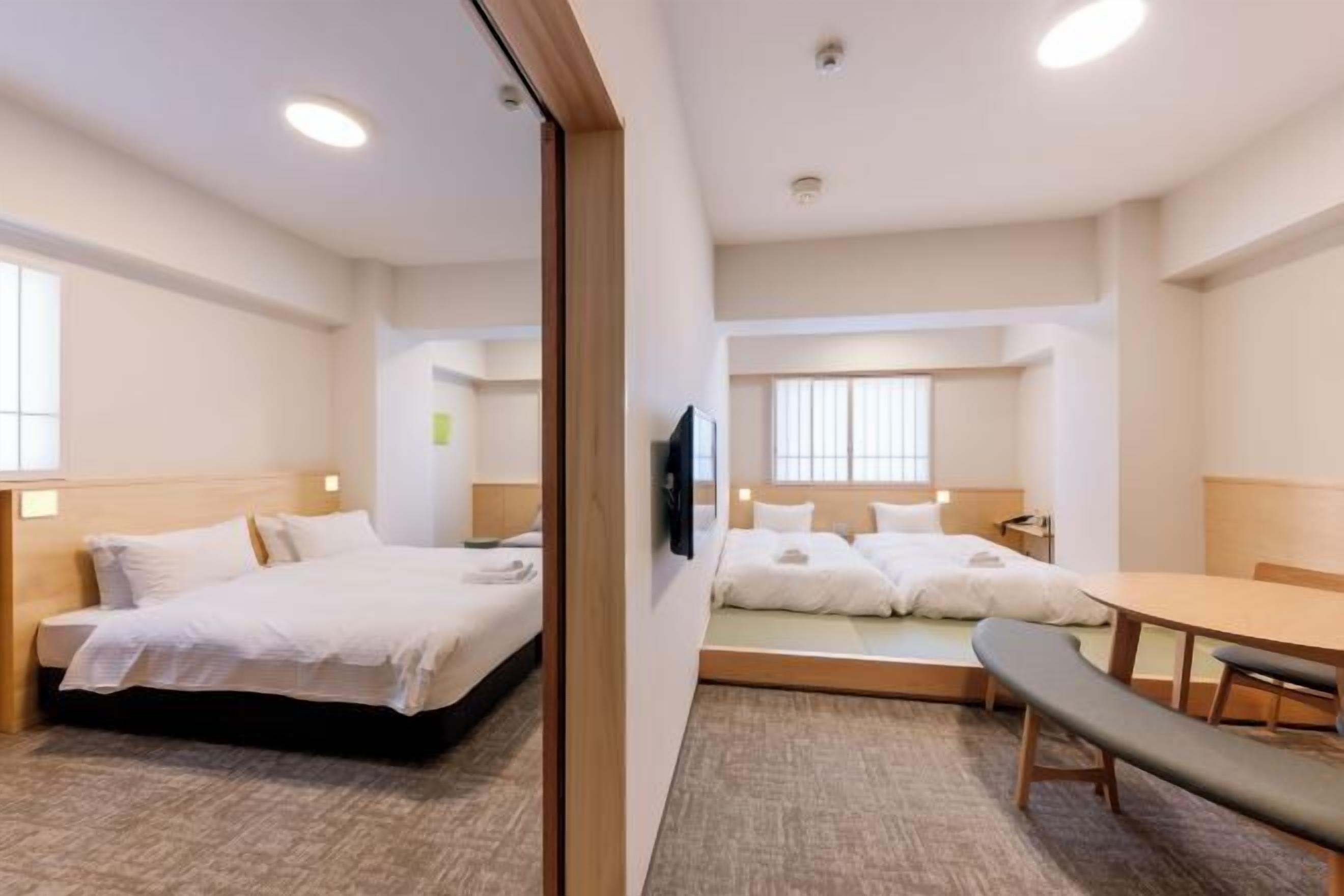 Down duvets, in-room safe, blackout curtains, iron/ironing board