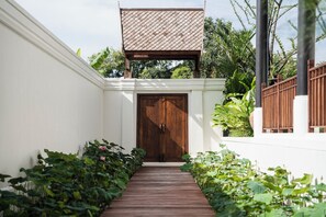 Enceinte de l’hébergement