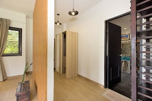 Vila família, 3 quartos, varanda, vista para o jardim | 3 quartos, Wi-Fi de cortesia, roupa de cama
