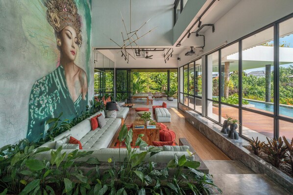 Área de sala de estar