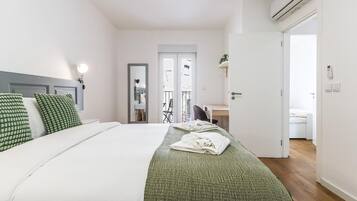 2 habitaciones, tabla de planchar con plancha y acceso a internet