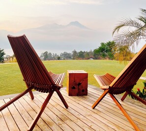 Cabin, Lake View | Terrace/patio
