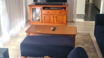 Smart TV, reproductor de DVD, libros y videoteca