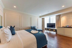 Camera Superior, 1 letto king | Una scrivania, Wi-Fi gratuito, lenzuola