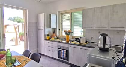 The Villa Trinacria, villa within walking distance of the sea with all services close by.