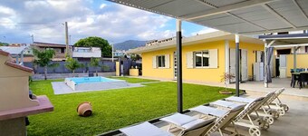 The Villa Trinacria, villa within walking distance of the sea with all services close by.