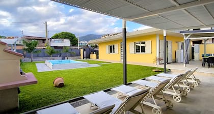 The Villa Trinacria, villa within walking distance of the sea with all services close by.