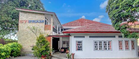 Fassade der Unterkunft