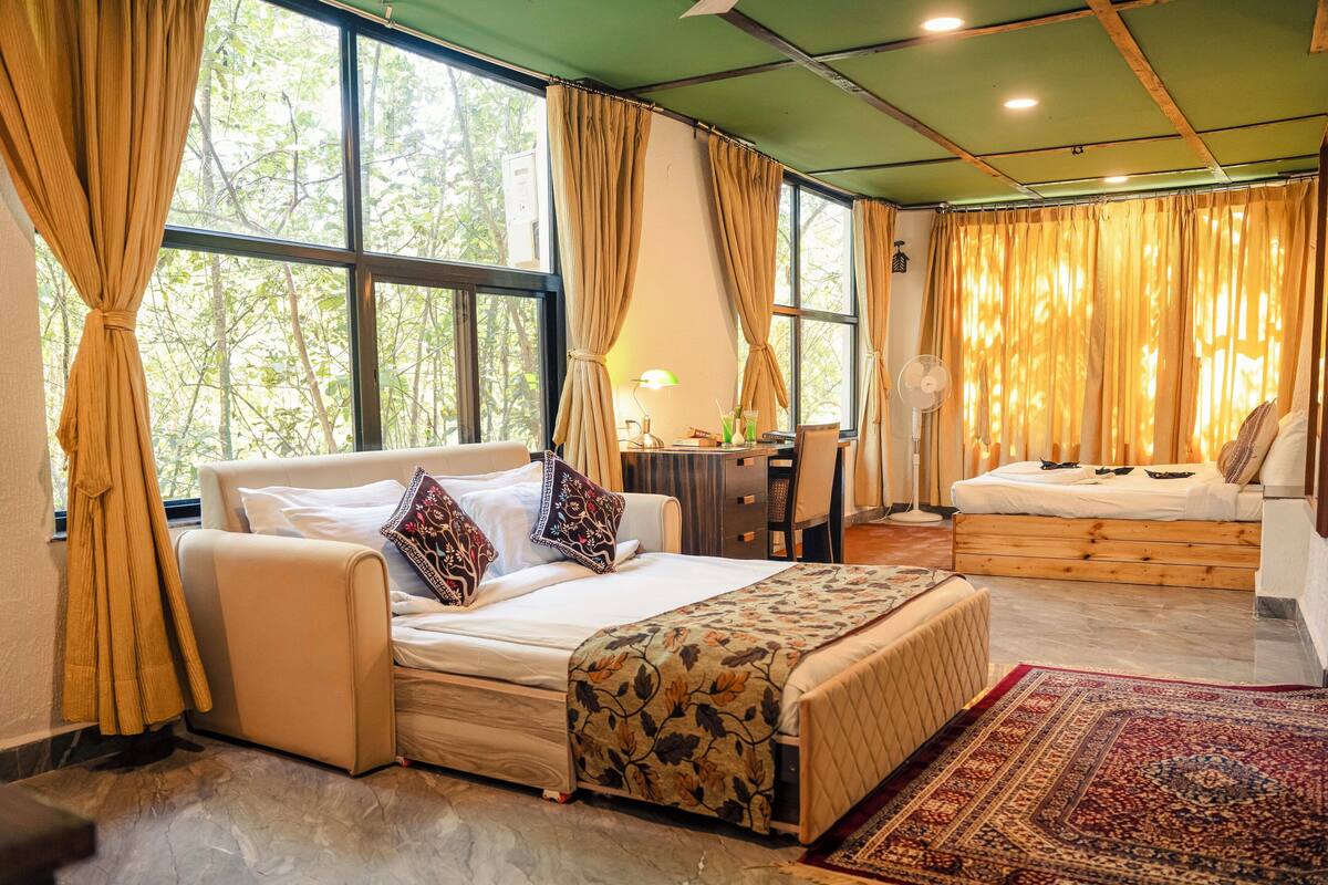 Casa de campo superluxo | 1 quarto, roupas de cama premium, camas Select Comfort, escrivaninha