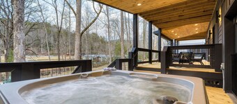 Indoor Pool, Hot Tub, Firepit, Theater | All-Season Retreat | Kings Crown