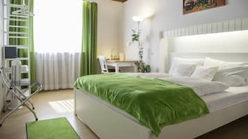 舒适双人房, 私人浴室 (Doppelzimmer mit Balkon) | 1 多间卧室、客房内保险箱、免费婴儿床、免费 WiFi
