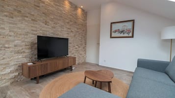 Departamento, 2 habitaciones, balcón, vista a la montaña | Sala de estar