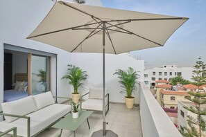 Deluxe appartement | Terras