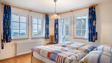 3 chambres, draps fournis