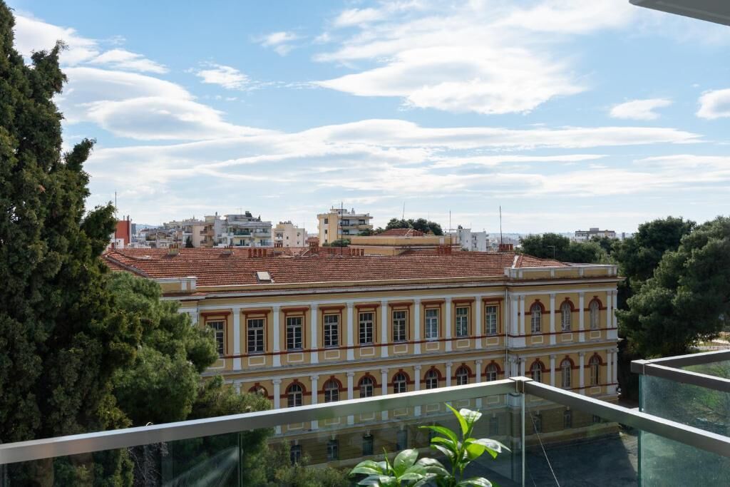 Blick von der Unterkunft