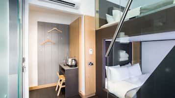 Family Room, No Windows | Individually furnished, desk, laptop workspace, soundproofing