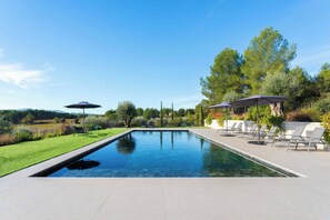 Seasonal outdoor pool