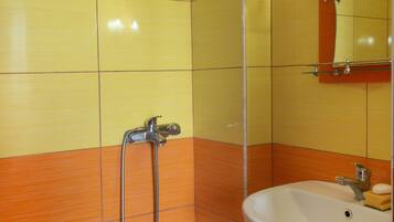 Towels, soap, toilet paper