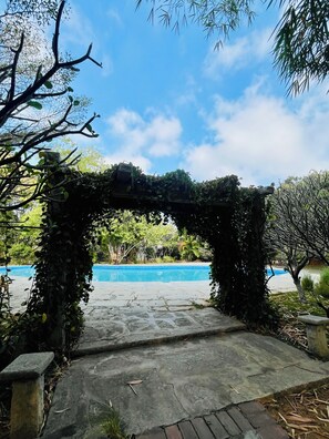 Seasonal outdoor pool