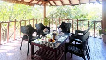 Superior-Doppelzimmer | Terrasse/Patio