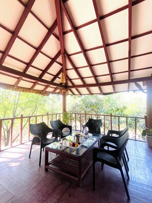 Superior-Doppelzimmer | Terrasse/Patio