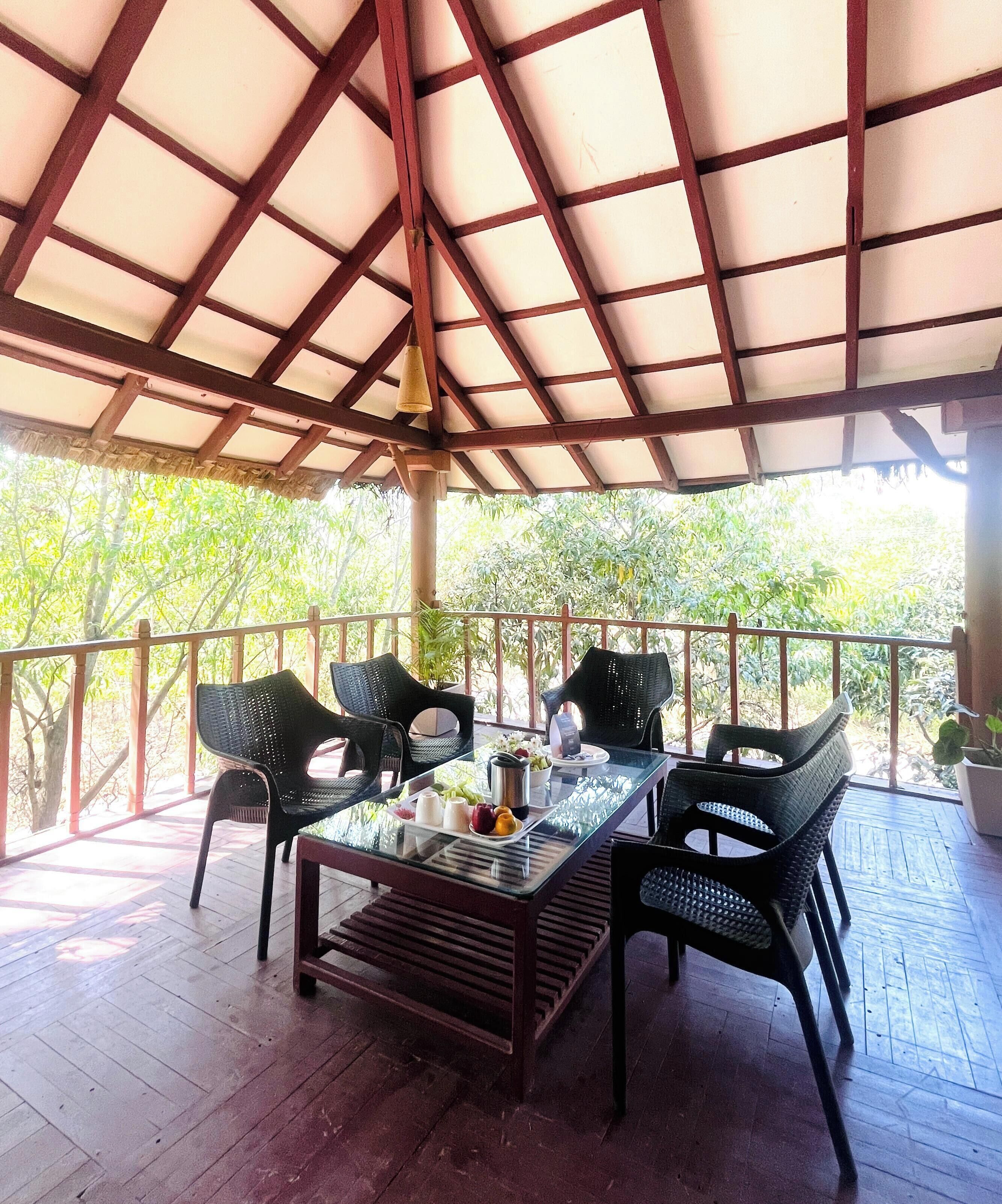 Habitación doble superior | Terraza o patio