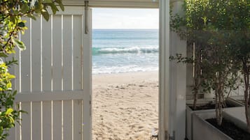 Utsikt mot havet/stranden