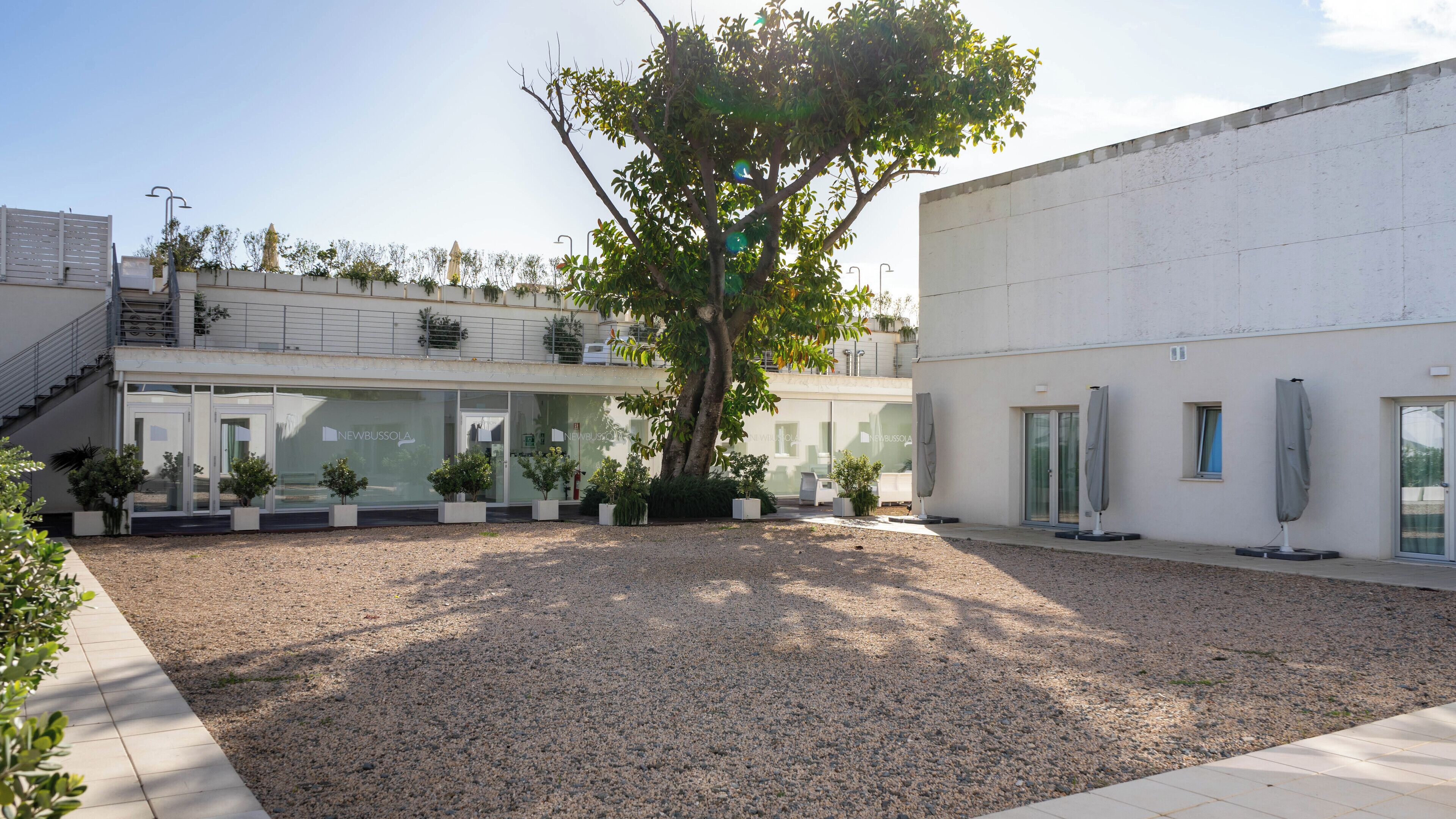 Blick auf den Innenhof