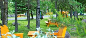 Motel Des Cascades : Economy Double Room