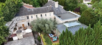 Le Joli Logis du Château-Havre de Paix-3Ha 3Mn from Giverny-Pool-Spa-Fitness
