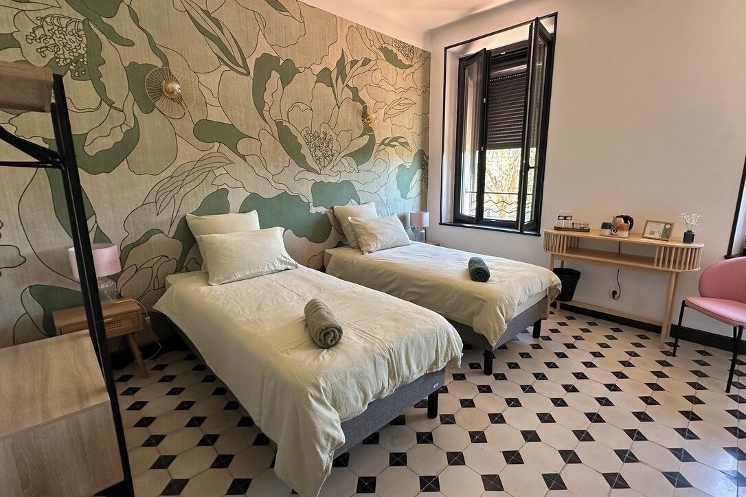 Quarto casal ou duplo conforto, vista para o jardim | Wi-Fi de cortesia