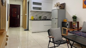 Apartemen, 1 kamar tidur, akses difabel, Boleh Merokok | Ruang keluarga